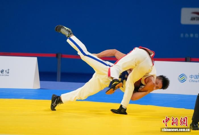 第十五届全国运动会群众赛事中国式摔跤决赛圆