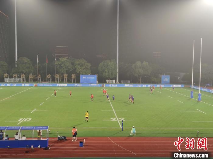 杭州亚运会七人制橄榄球中国男队顺利出线，观